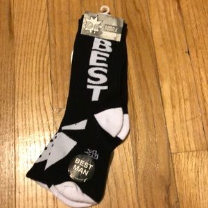 Best Man socks NWT UNISEX
